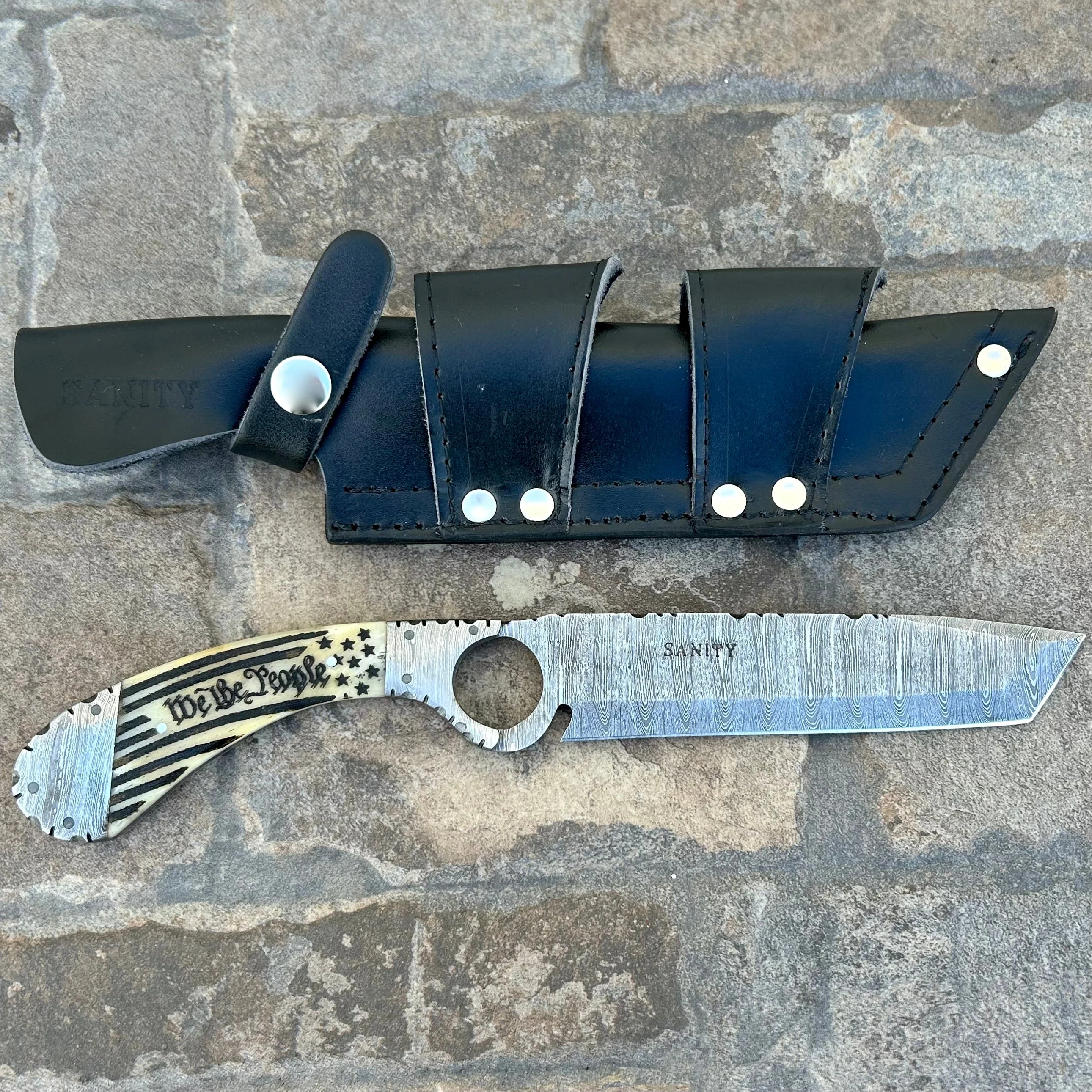 11” Doc Holiday - “We The People” Bone - Horizontal & Vertical Carry - DOC8 - Image 7