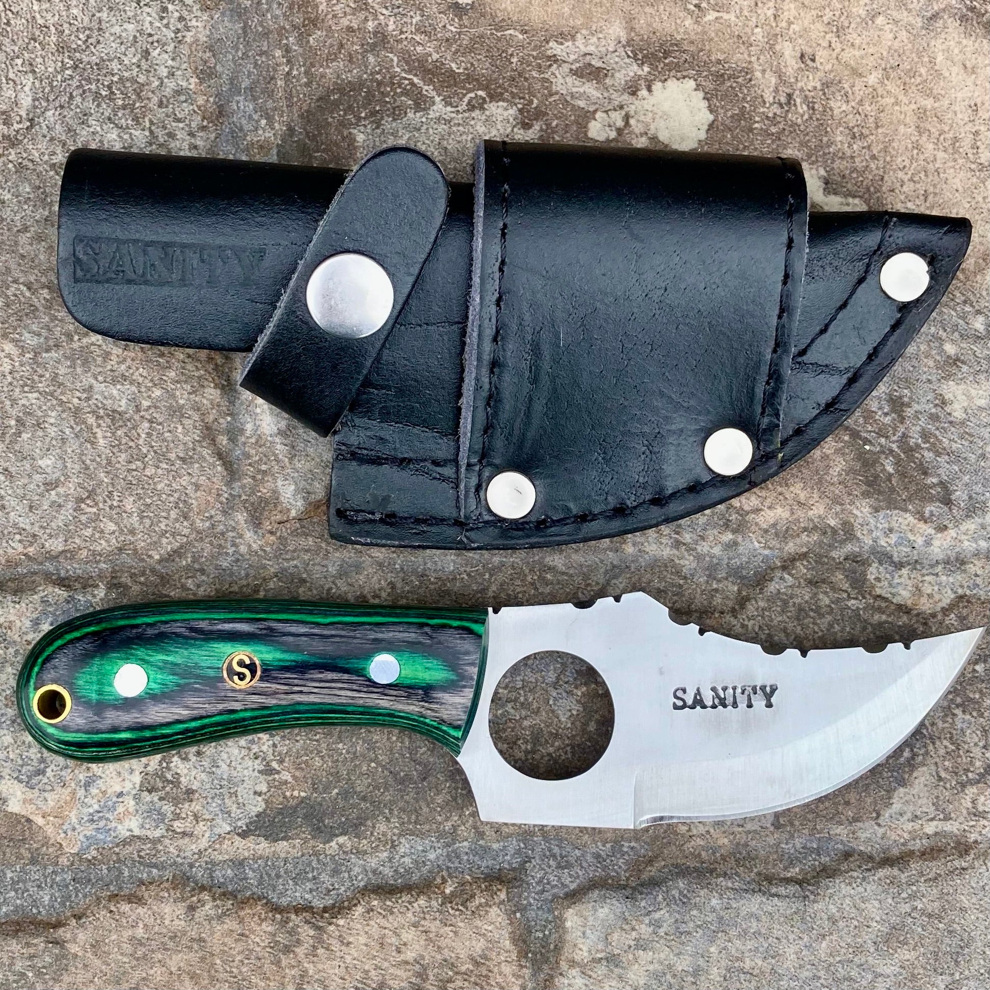 7” Jesse James - Green and Black  - D2 Steel - Horizontal & Vertical Carry - JJ008 - Image 7