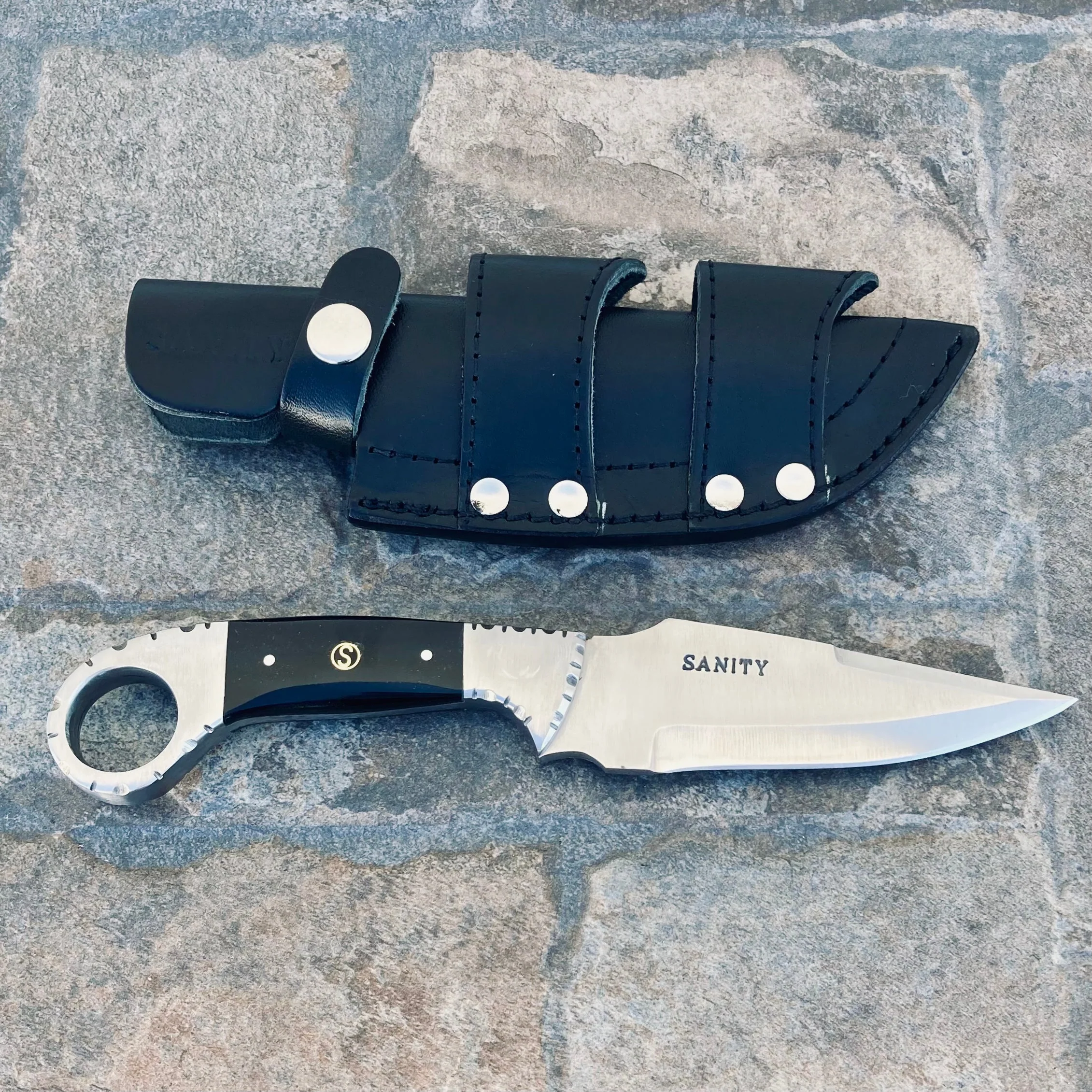 9” Al Capone - Buffalo Horn - D2 Steel - Horizontal & Vertical Carry - PE208 - Image 6