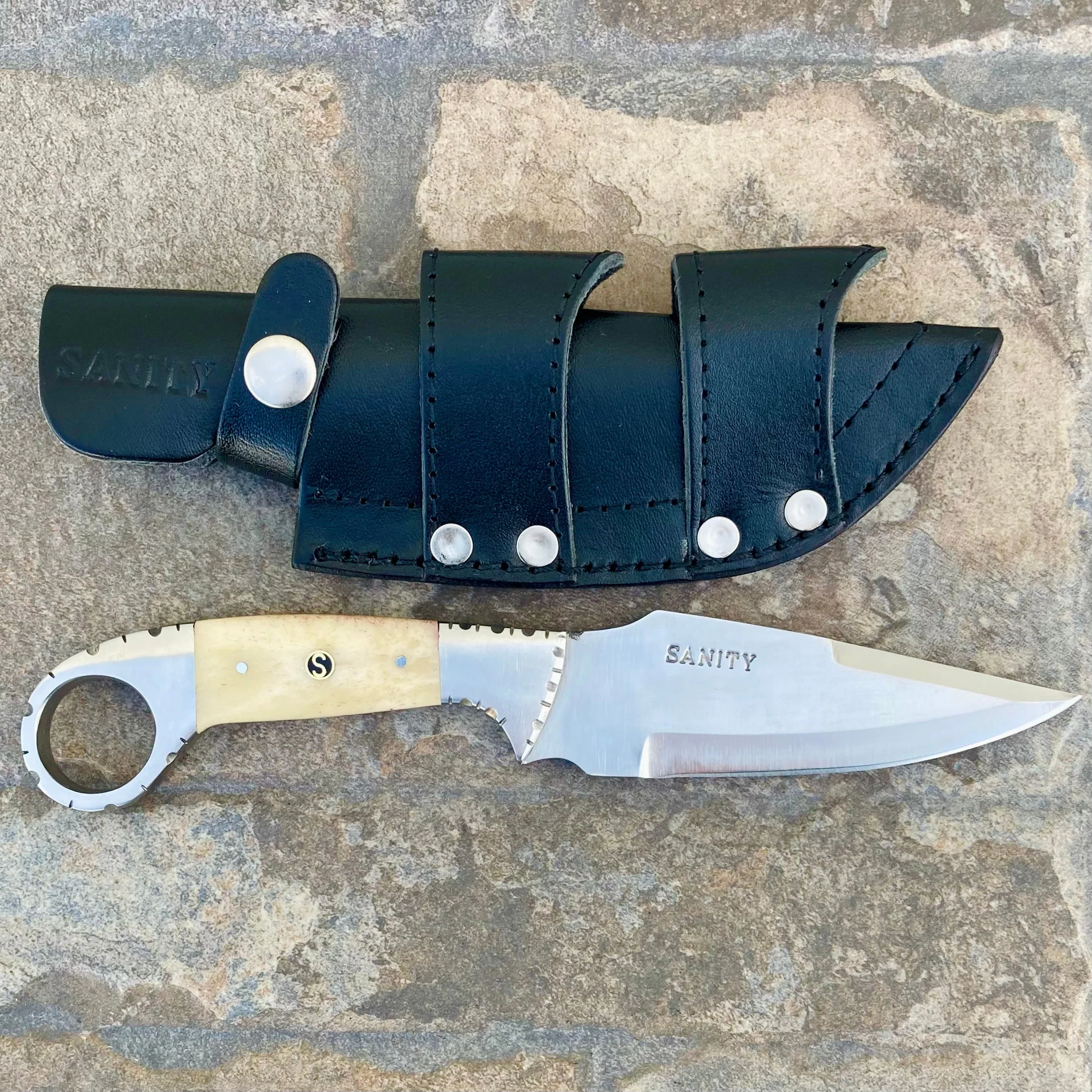 9” Al Capone - Bone - D2 Steel - Horizontal & Vertical Carry - PE209 - Image 7