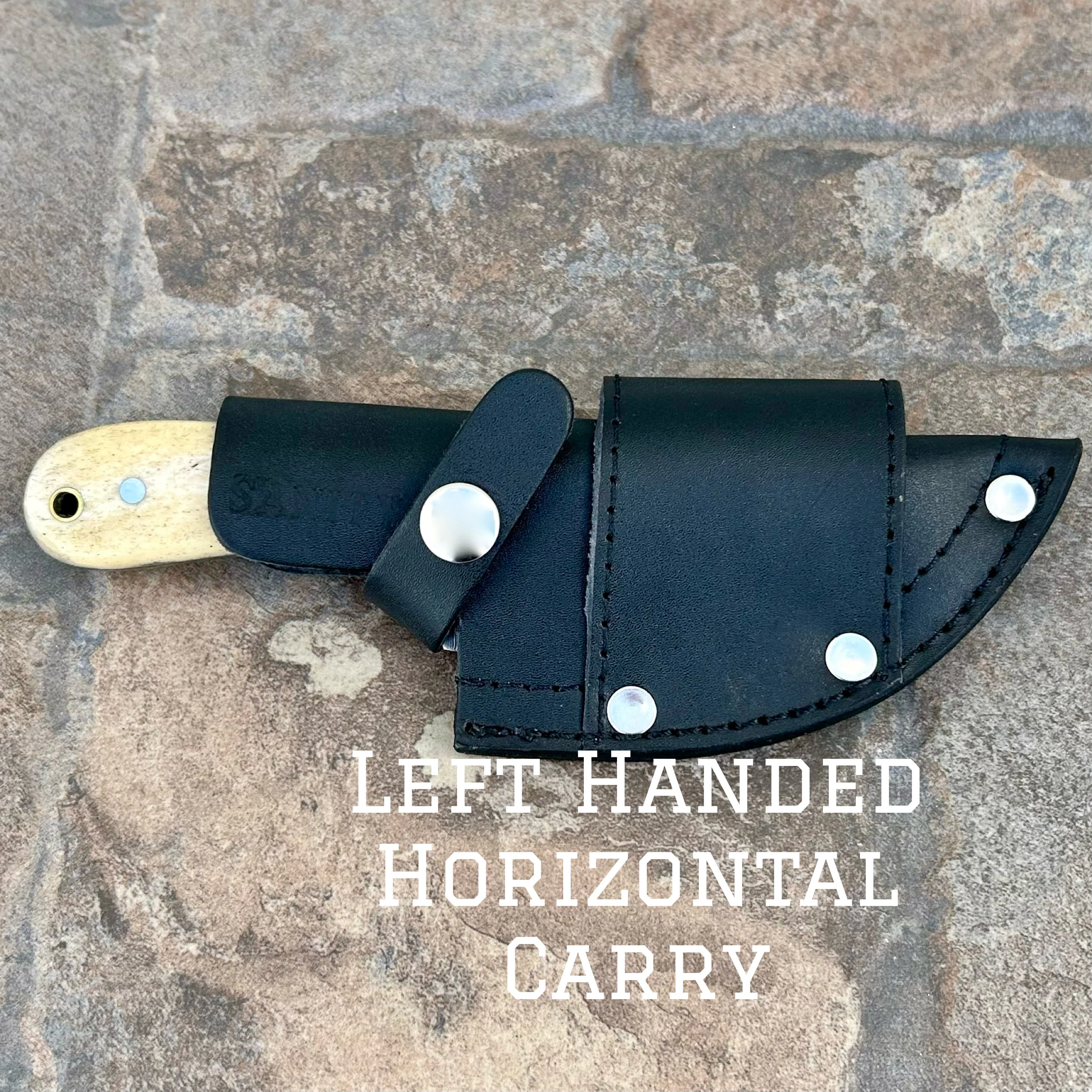 7” Jesse James - Bone - D2 Steel - Horizontal & Vertical Carry - JJ017 - Image 4