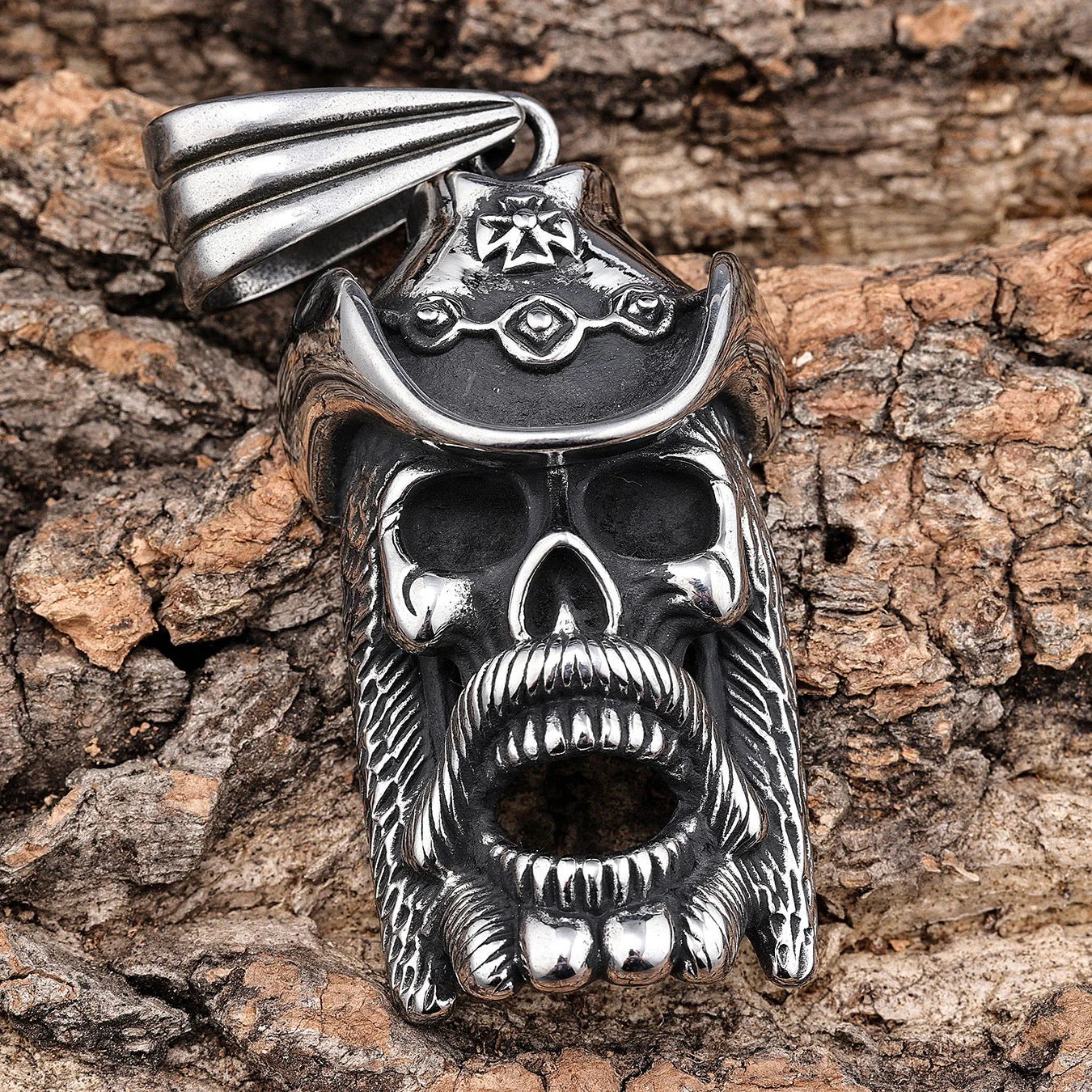 Cowboy "Lemmy" Pendant - Necklace (482) - Image 3